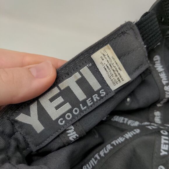 YETI Coolers Slideback Hat Gray One Size Embroidered Adjustable 6 Panel - Picture 7 of 9